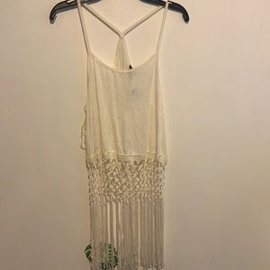 Cropped Fringe Shirt